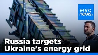 GRID+ Zelenskyy appeals for help as Russia targets Ukraine&#39;s energy grid