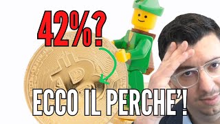 BITCOIN Ecco perchè questi mentecatti 🧠🐈 vogliono mettere l&#39;imposta del 42% su Bitcoin, incredibile...