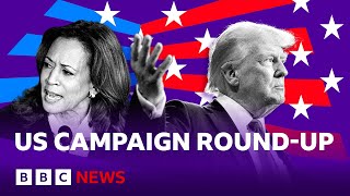 How Kamala Harris and Donald Trump&#39;s US election campaigns unfolded | BBC News