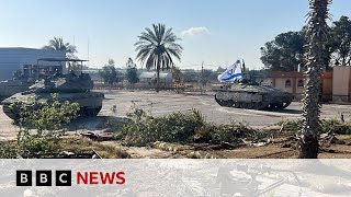 Israel says it controls Gaza side of Rafah crossing | BBC News