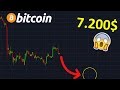 BITCOIN 7.200$ LE CRASH CONTINUE !? btc analyse technique crypto monnaie
