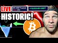 WILL *BITCOIN* BOUNCE?? HISTORIC LEVEL BEING TESTED!!! (Live $200,000.00 Short Trade)