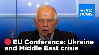 🔴 LIVE: EU Foreign Ministers address Ukraine and Middle East crises | euronews 🇬🇧