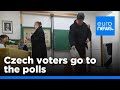Czech voters go to the polls on day 2 of EU elections