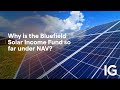 BLUEFIELD SOLAR INCOME FUND LTD. NPV - Why is the Bluefield Solar Income Fund so far under NAV?