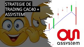 ASSYSTEM 🦕👉Stratégie de trading CAC40 et ASSYSTEM (12/08/21)