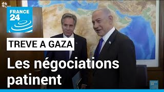 Israël et le Hamas restent inflexibles avant une reprise des discussions au Caire • FRANCE 24
