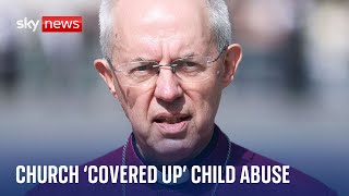 CANTERBURY RESOURCES LIMITED Archbishop of Canterbury resigns after report finds Church of England &#39;covered up&#39; child sex abuse