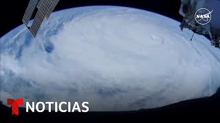 Así de inmenso se ve desde el espacio el peligroso huracán Helene