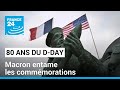 80 ans du Débarquement : Emmanuel Macron entame les commémorations, Joe Biden est arrivé en France