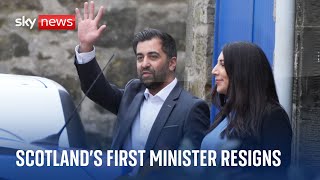 Humza Yousaf resigns as Scotland&#39;s first minister following days of turmoil