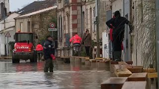 ORANGE Inondations à Saintes pour la troisième fois au cours des derniers mois, alerte orange en vigueur