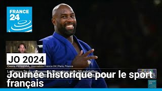 JO 2024 : une journée historique pour le sport français • FRANCE 24