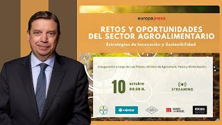 Jornada &quot;Retos y Oportunidades de Sector Agroalimentario:estrategias de innovación y sostenibilidad&quot;