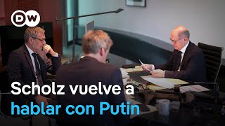 El canciller y el presidente ruso telefonean por primera vez en casi dos años