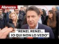 DAMICO - Conte in Abruzzo: "Renzi, Renzi...io qui non lo vedo. D’Amico candidato affidabile"