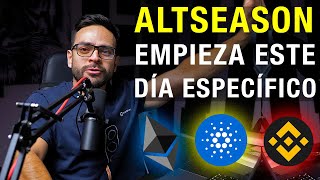 DIA OFICIAL?🆘 LA ALTSEASON INICIA EL DIA 4 DE.... ?