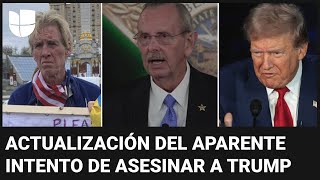 Aparente intento de asesinar a Trump: autoridades actualizan información en rueda de prensa