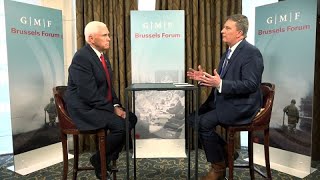 Mike Pence im Euronews-Interview: USA werden die Ukraine weiter unterstützen