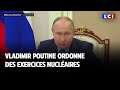 Vladimir Poutine ordonne des exercices nucléaires