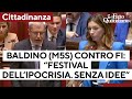 Cittadinanza, Baldino (M5S) contro Forza Italia: "Festival dell'ipocrisia, senza idee"