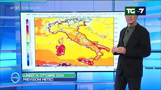 Edizione delle ore 07.30 del 14/10/2024