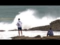 La borrasca 'Patricia' deja vientos intensos y oleaje en la bahía de Santander