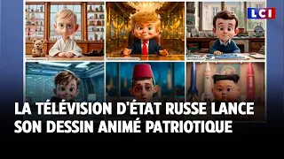 La télévision d&#39;État russe lance son dessin animé &quot;patriotique&quot;｜LCI