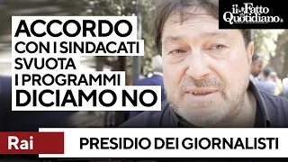 Giornalisti Rai: “No all’accordo coi sindacati, svuota le redazioni dei programmi”