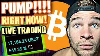 BITCOIN I AM IN A $200k BITCOIN LONG RIGHT NOW!  THIS IS MY TARGET! (MAJOR MOVE NOW!!! Up Only???!!!)