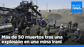 CARBON Al menos 52 muertos y 18 personas atrapadas tras una explosión en una mina de carbón en Irán