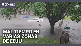 Mal tiempo causa estragos en varias zonas del país: se registran fuertes lluvias e inundaciones