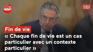 Fin de vie : audition d&#39;Alain Claeys