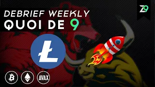 LITECOIN SETUP TITANESQUE SUR LITECOIN ?!! 🚀BFLY SUR LE POINT DE TOUT EXPLOSER ? | QANX - AVAX - HOPR - BDP |