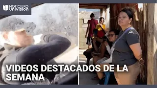 Violento arresto de ICE y el drama de familia que se &#39;autodeportó&#39;: videos destacados de la semana