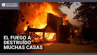 Empleados de construcción lamentan la devastación por incendios en Westwood: &quot;Es muy triste&quot;