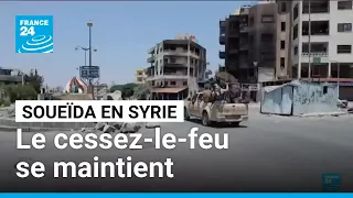 Le cessez-le-feu se maintient en Syrie • FRANCE 24