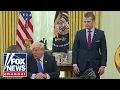 WATCH: Trump, Hegseth speak from Oval Office as Elon Musk's DOGE eyes Pentagon