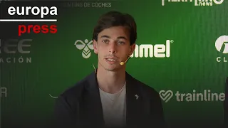 Valentín Gómez subraya que no dudó &quot;ni un momento&quot; en venir al Betis