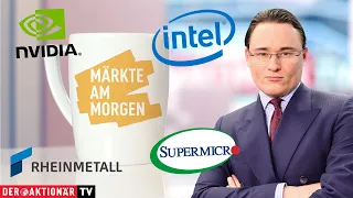 INTEL CORP. Märkte am Morgen: Intel, Nvidia, Super Micro Computer, Rheinmetall