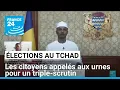 Élections au Tchad : les citoyens appelés aux urnes pour un triple-scrutin • FRANCE 24