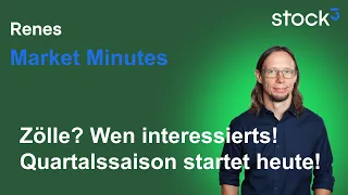 NVIDIA CORP. Renes Market Minutes - Zolldrohungen verpuffen! DAX Comebackversuch! Quartalszahlen USA! NVidia!
