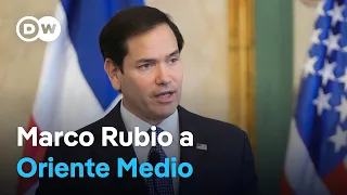 Marco Rubio viaja a Oriente Medio en medio de tensiones por plan de &quot;tomar control&quot; de Gaza