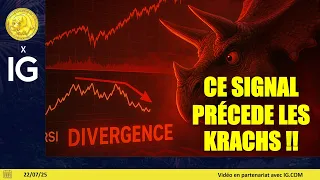 CAC40 INDEX Trading CAC40, SP500, NASDAQ100 (22/07/25): la baisse arrive selon cet indicateur !