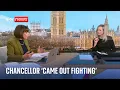 Sky's Beth Rigby reflects on chancellor's 'intensely political performance'