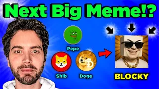 SOLANA DISCOVERED: The Next Big Ai Meme Coin is on Solana!? BLOCKY