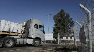 Erste Hilfstrucks erreichen Gaza, Verbündete warnen Israel vor Sanktionen
