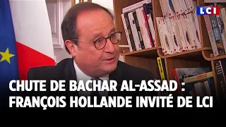 Chute de Bachar al-Assad : &quot;C’est une défaite grave pour Vladimir Poutine&quot; François Hollande｜LCI