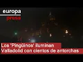 Los 'Pingüinos' iluminan Valladolid con cientos de antorchas para recordar a los fallecidos