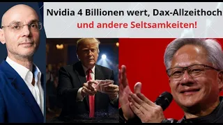 NVIDIA CORP. Nvidia 4 Billionen wert, Dax-Allzeithoch - und andere Seltsamkeiten! Marktgeflüster